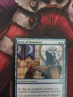 MTG Aura of Dominion Champions of Kamigawa. LP - MP. - Image 3