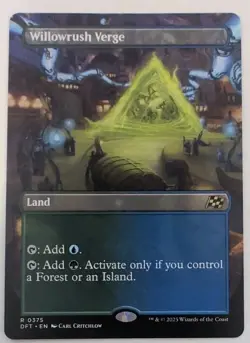 MTG | Willowrush Verge | #375 | NM | Non-Foil Borderless - Image 1