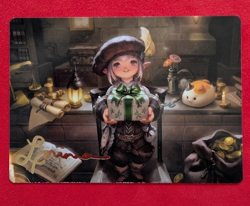MTG Final Fantasy Art Series Tataru Taru Gold Signature Stamped 25/53 NM/M - Image 1