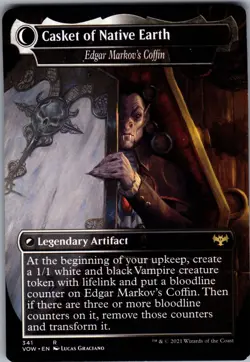 MTG Dracula the Voyager - Edgar, Charmed Groom // Casket of Native Earth - Edgar - Image 2