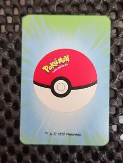 Lapras Pokemon 1999 Mini Deck Playing Cards 2.5x1.75in Ten Of Hearts Green Back - Image 2