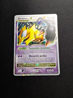Giratina Niv. X 124/127 Platine de Base Carte Pokemon FR - Image 1