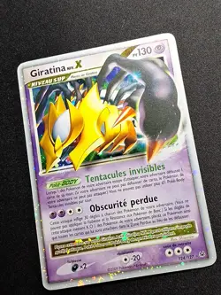 Giratina Niv. X 124/127 Platine de Base Carte Pokemon FR - Image 5
