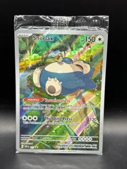 Snorlax Promo SVP 051 Scarlet & Violet 151 English Pokemon 2023 SEALED - Image 1
