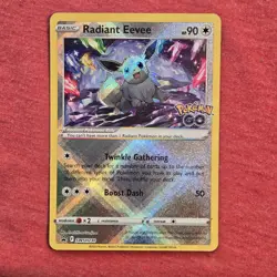 Pokemon GO: Radiant Eevee SWSH230 Holo Promo - NM - Image 1