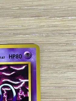 Mewtwo No 150 Glossy Pokemon CardJapanese Vending Series 3 Old Back 1998 Import - Image 4