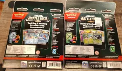 Set of 2 Pokemon TCG ex Deluxe Battle Deck Meowscarada & Quaquaval Sealed - Image 2
