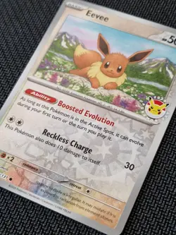 Pokemon Eevee Day Stamped Promo Card 074/131 2025 Eevee Promo - Image 2