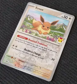 Pokemon Eevee Day Stamped Promo Card 074/131 2025 Eevee Promo - Image 3
