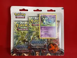 POKEMON XY STEAM SIEGE-2016-Azelf-Factory Sealed 3-PACK BOOSTER BLISTER SET🔥 - Image 1