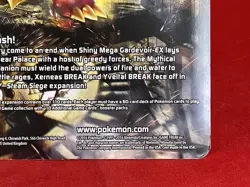 POKEMON XY STEAM SIEGE-2016-Azelf-Factory Sealed 3-PACK BOOSTER BLISTER SET🔥 - Image 3
