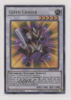 Goyo Chaser 1st Ed. YuGiOh High-Speed Riders #HSRD-EN038 - Image 1