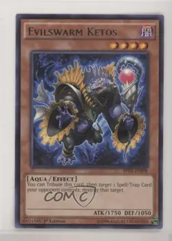 Evilswarm Ketos 1st Ed. YuGiOh Battle Pack 3: Monster League #BP03-EN098 - Image 1