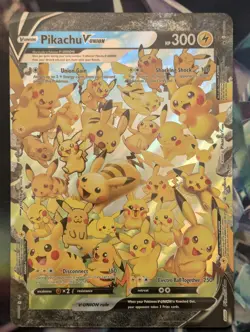 Pikachu V-Union SWSH139/140/141/142 Black Star Promo Jumbo Card NM+ Condition - Image 1