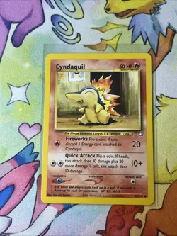 Cyndaquil - 57/111 - Pokemon Neo Genesis Unlimited Card WOTC NM - Image 1