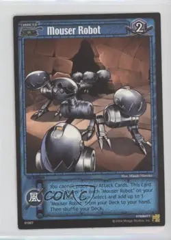 2004 Teenage Mutant Ninja Turtles Trading Card Game 1st Edition Mouser Robot #7 - Image 1