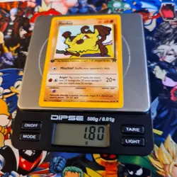 Mankey 1 Edition Pokemon Card 🇬🇧 Nm Team Rocket Pokemon 2000 Card Og Menki - Image 5