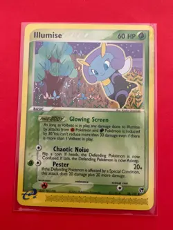 Illumise #38/100 Sandstorm 2003 Regular Non-Holo Pokemon e-Card MP - Image 1