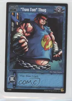 2004 Teenage Mutant Ninja Turtles Trading Card Game 1st Edition Two Ton Thug #6 - Image 1