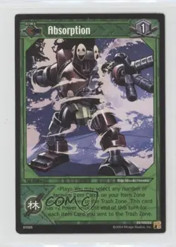 2004 Teenage Mutant Ninja Turtles Trading Card Game 1st Edition Absorption #33 - Image 1