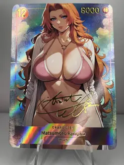 Rangiku Bleach Bikini Holo Sexy Goddess Anime Waifu ACG Card - Image 1