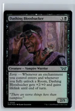 FOIL Dashing Bloodsucker Duskmourn - MTG Magic the Gathering Card - Image 1