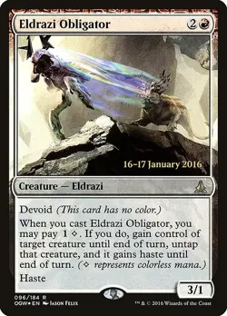 Eldrazi Obligator - Oath of the Gatewatch Promos | Foil | MTG Card - Image 1