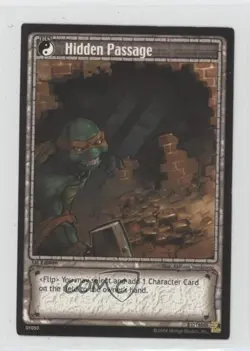 2004 Teenage Mutant Ninja Turtles Trading Card Game 1st Edition Hidden Passage - Image 1