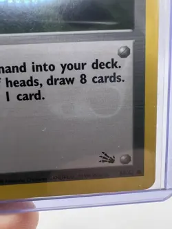 Trainer Gambler 60/62 Fossil Set Uncommon Pokemon Card Unlimited 1999 - Image 5