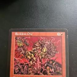 MTG Magic the Gathering Reckless One (222/350) Onslaught LP TCG CCG - Image 2
