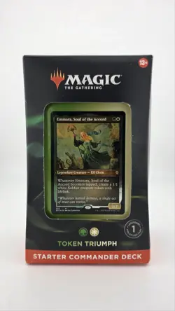 Magic the Gathering MtG Starter Commander Deck TOKEN TRIUMPH NEW SEALED - Image 1