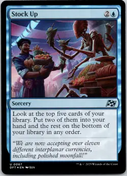 Stock Up 67 Aetherdrift FOIL Near Mint MTG - Image 1