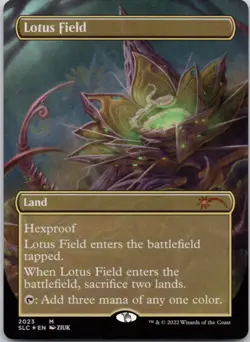 Lotus Field 2023 Secret Lair: 30th Anniversary Countdown Kit FOIL Near Mint MTG - Image 1