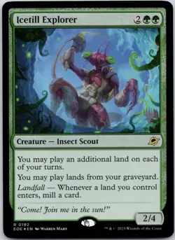 Icetill Explorer 192 Promo Pack: Edge of Eternities FOIL Near Mint MTG - Image 1