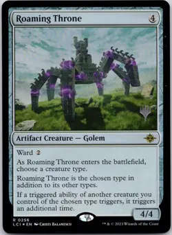 Roaming Throne 258 Promo Pack: The Lost Caverns of Ixalan FOIL Near Mint MTG - Image 1