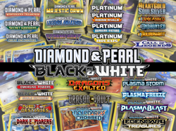 Pokemon Card Lot Diamond Pearl Black White 2007 - 2013 Common Uncommon Rare 80 - Image 1