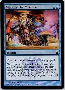 Muddle the Mixture 60 Ravnica: City of Guilds FOIL Lightly Played MTG - Image 1