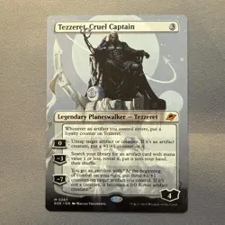 Tezzeret, Cruel Captain MINT Borderless 287 Edge of Eternities EOE MTG Unplayed - Image 1