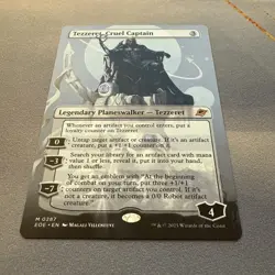Tezzeret, Cruel Captain MINT Borderless 287 Edge of Eternities EOE MTG Unplayed - Image 2