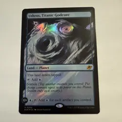Uthros, Titanic Godcore FOIL 260 Edge of Eternities EOE MTG Mythic Unplayed Mint - Image 2