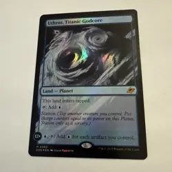 Uthros, Titanic Godcore FOIL 260 Edge of Eternities EOE MTG Mythic Unplayed Mint - Image 3