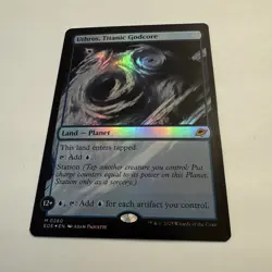Uthros, Titanic Godcore FOIL 260 Edge of Eternities EOE MTG Mythic Unplayed Mint - Image 5