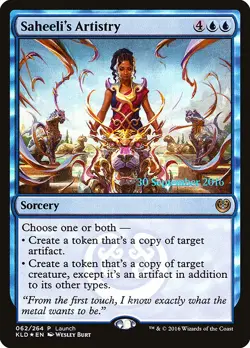 Saheeli's Artistry - Kaladesh Promos | Foil | MTG Card - Image 1