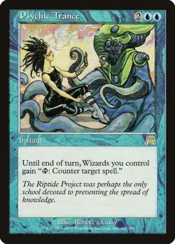 MTG - Psychic Trance - Onslaught - X1 - (NM) - - Image 1