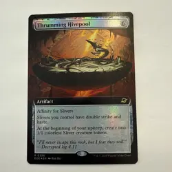 Thrumming Hivepool FOIL Extended Art 356 Edge of Eternities EOE MTG Unplayed NM - Image 1