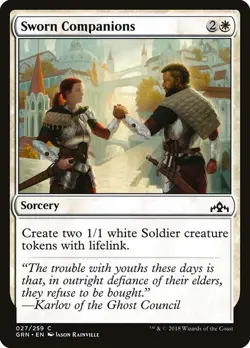 Sworn Companions - Guilds of Ravnica | Foil | MTG Card - Image 1