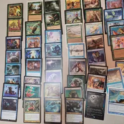 12/12 Simic Gets Kraken Fun Protection from Colors COMMANDER DECK Magic MTG EDH - Image 3