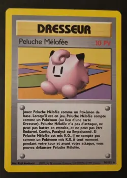 Carte Pokemon Peluche Melofee 70/102 Set de Base Version Fr CGA Grading 8,5/10 - Image 1