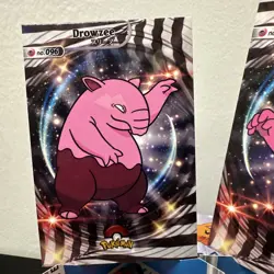 Pokemon Database Shiny Set Drowzee Hypno Shiny Sparkle Holo Set Of 2 - Image 2