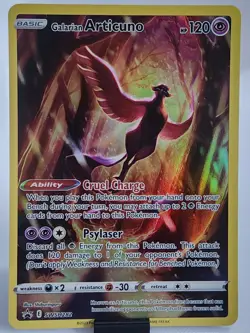 Galarian Articuno Black Star Promo - SWSH282 - Sword & Shield Pokemon 2023 - Image 1
